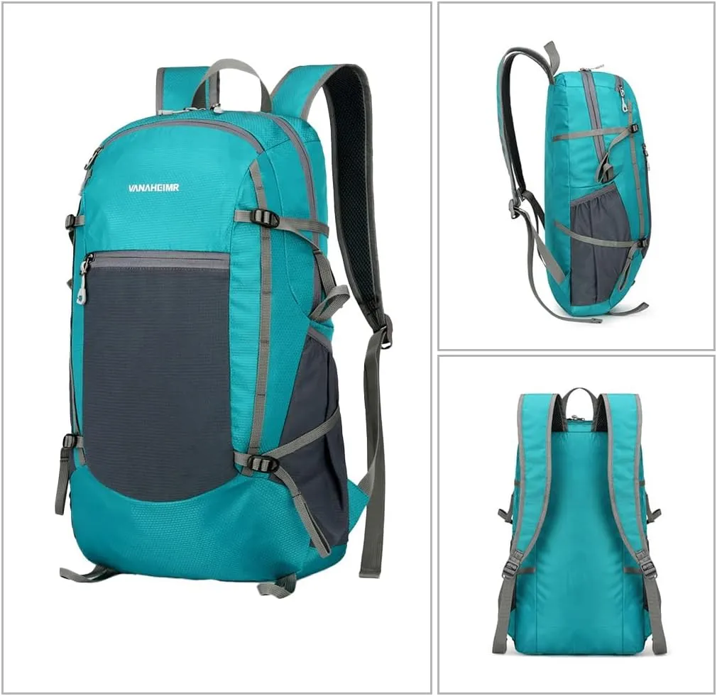 30L Lightweight Hiking Backpack, Packable Small Backpack Foldable Travel Hiking Camping Daypack for Women Men