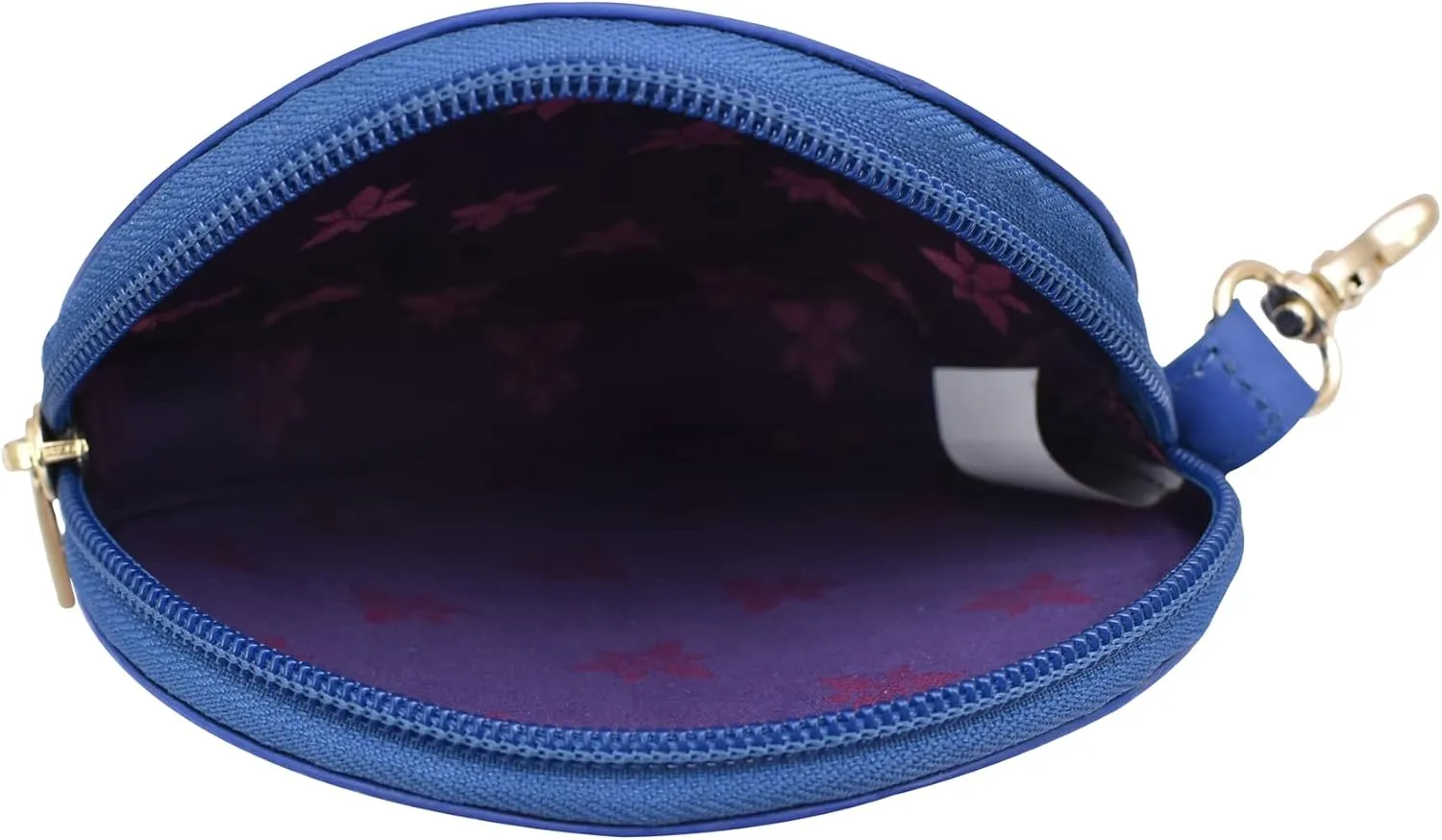 Anuschka Women's Original Hand Painted Genuine Vegetable Tanned Leather Round Coin Purse