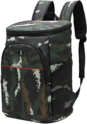 Backpack For Men Men's Insulated Lunch Box Durable Hot Bag for Work Travel(Green)