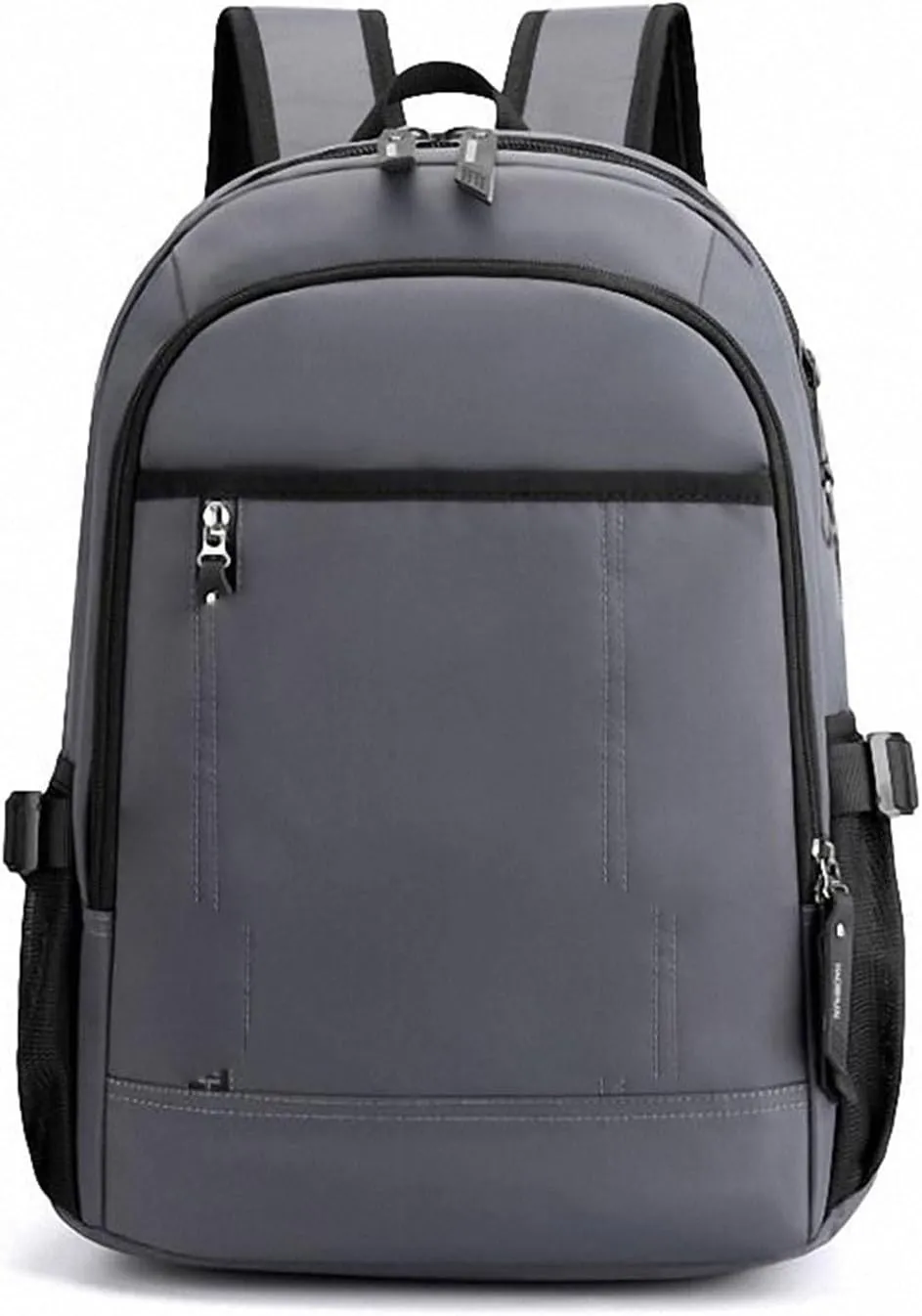 Backpack For Men Waterproof Nylon Backpack for Men Large Capacity School, Laptop, Casual, and Outdoor Travel Bag(Gray)