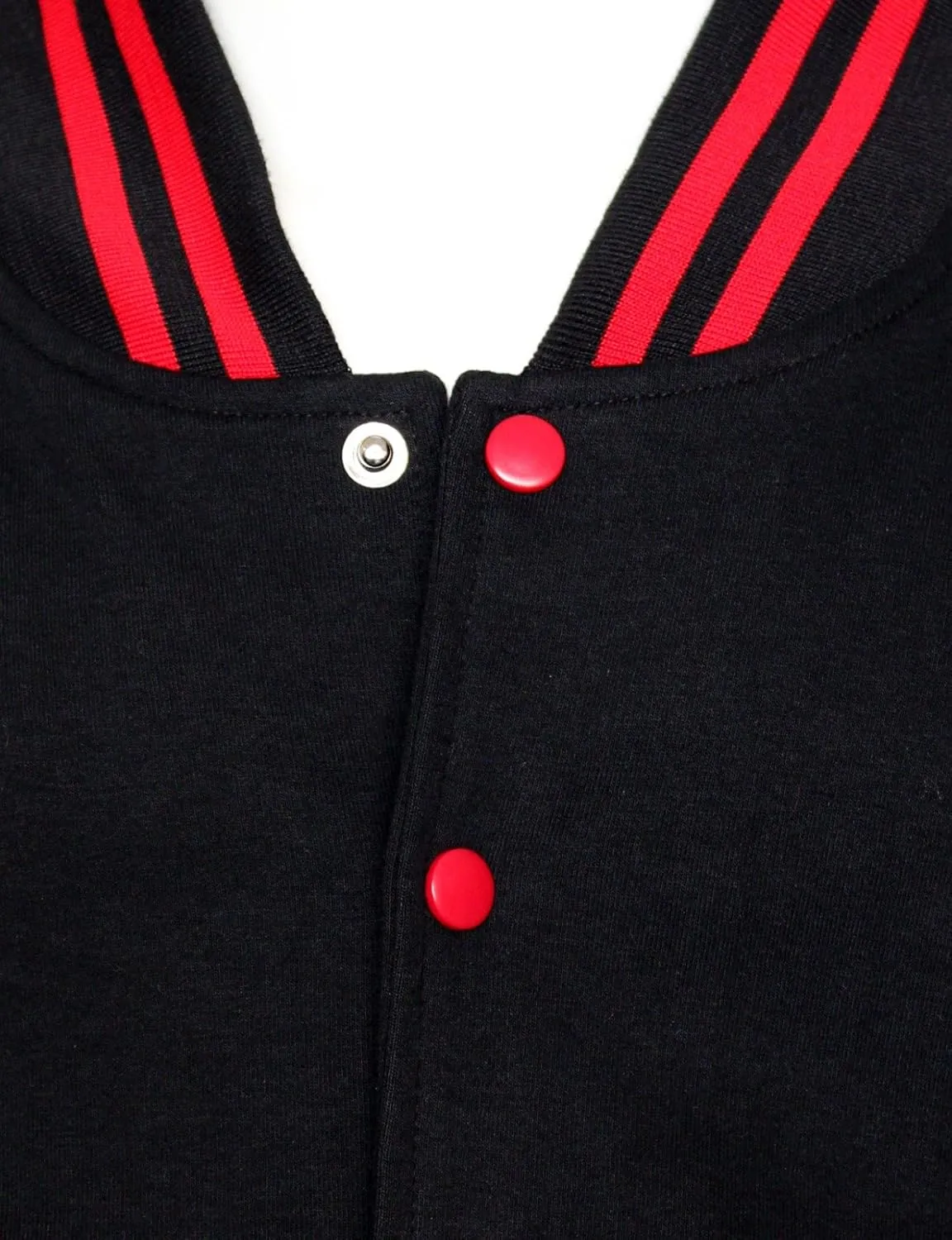 Baseball Jacket - Varsity Cotton Letterman Jacket in 8 Colors