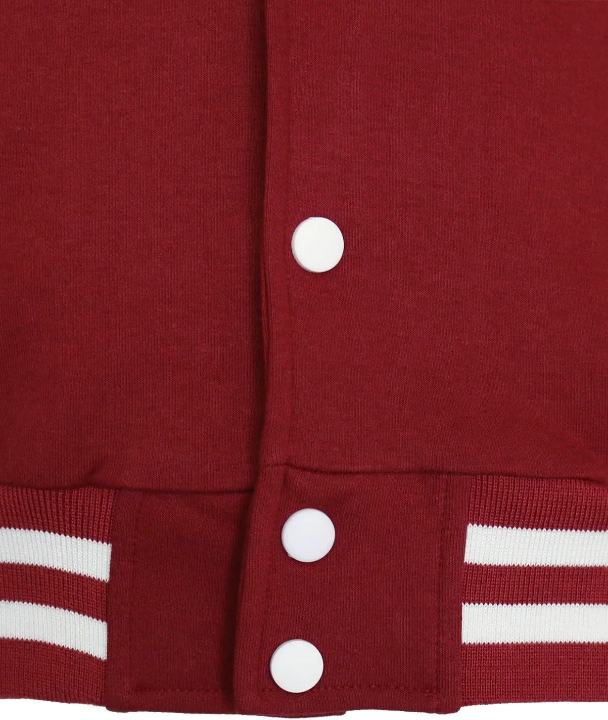 Baseball Jacket - Varsity Cotton Letterman Jacket in 8 Colors