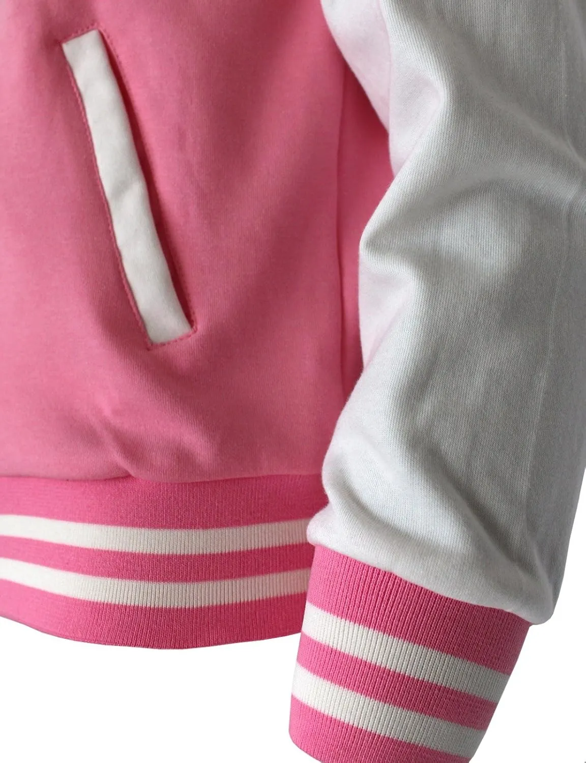 Baseball Jacket - Varsity Cotton Letterman Jacket in 8 Colors
