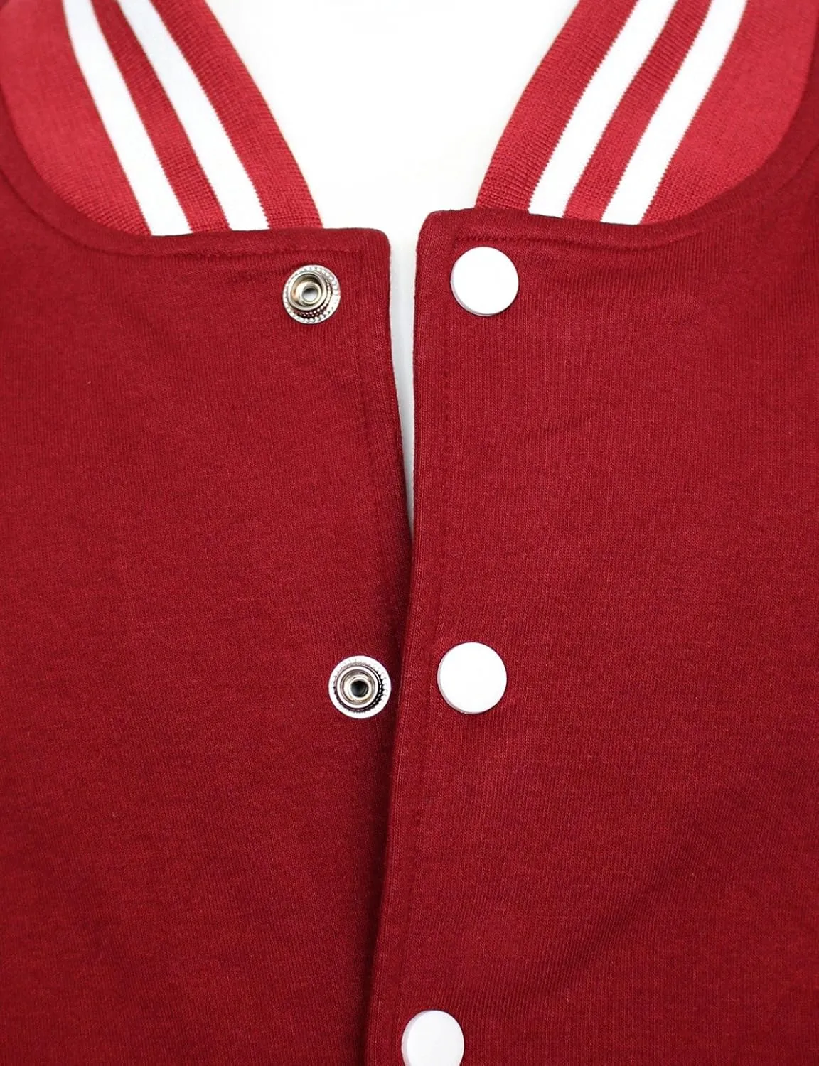 Baseball Jacket - Varsity Cotton Letterman Jacket in 8 Colors
