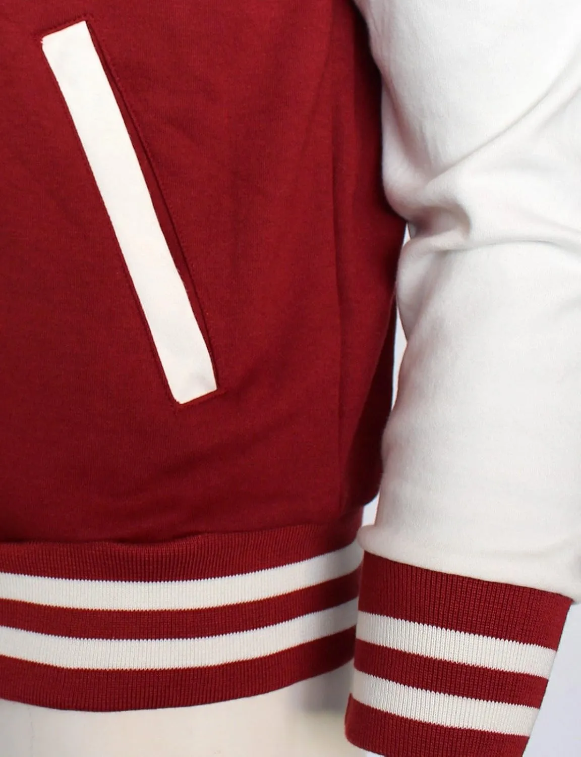 Baseball Jacket - Varsity Cotton Letterman Jacket in 8 Colors