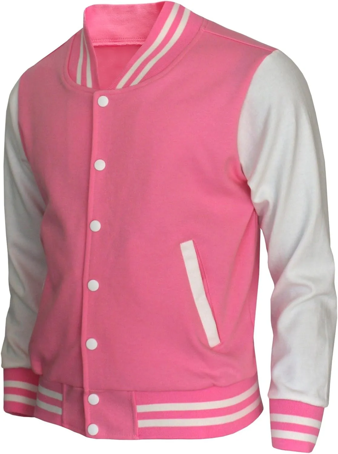Baseball Jacket - Varsity Cotton Letterman Jacket in 8 Colors