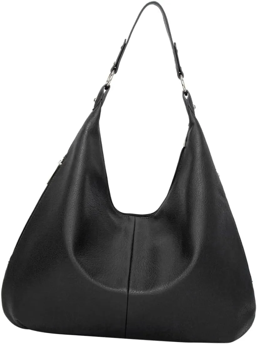 BESTYASH Elegant Large Capacity Women's Hobo Shoulder Bag Fashion Tote Pouch Multi-use Purse for Lady
