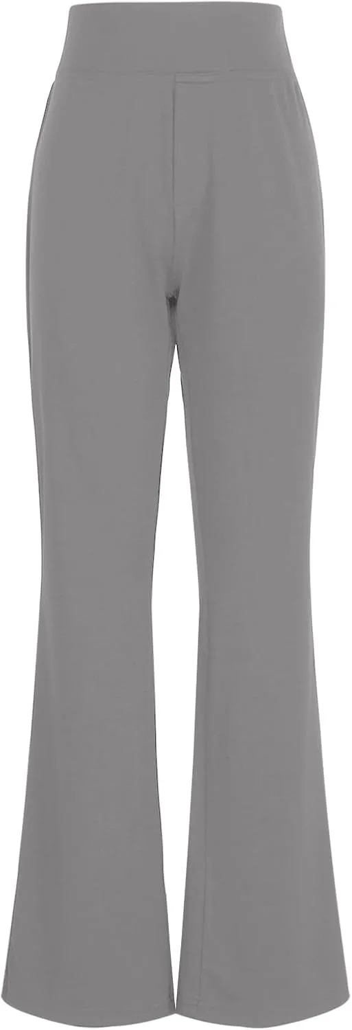 Bootcut Dress Pants for Women High Waisted Business Trousers Casual Work Pant Pull On Office Slacks with Pockets 2025