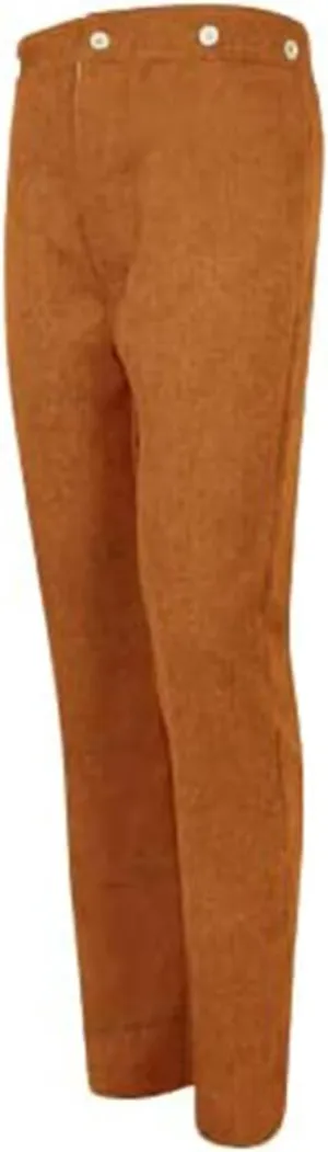 Civil War US Officer's Men Plain Trouser-Wool Pants