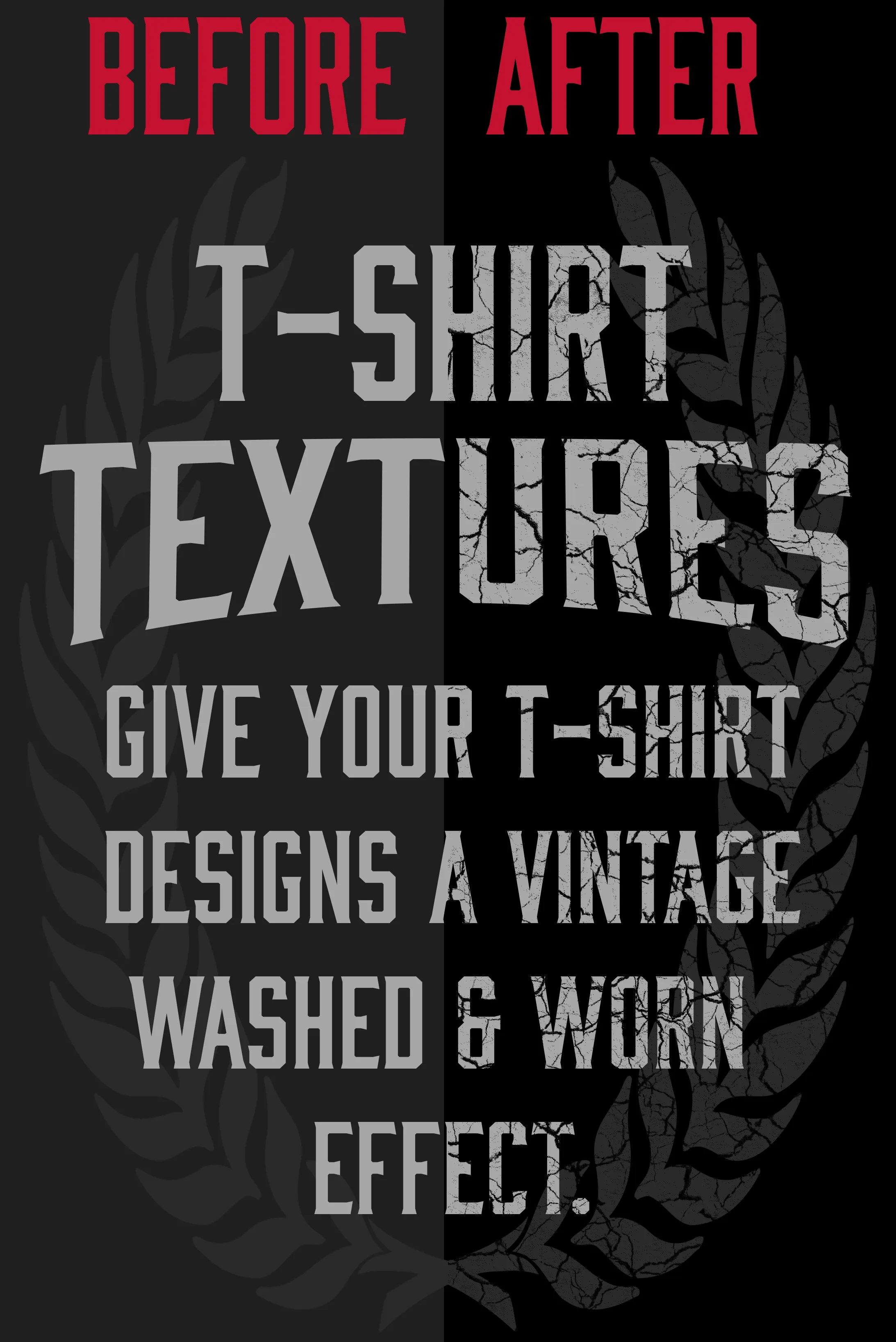 Cracked Plastisol Ink T-shirt Texture Digital Asset