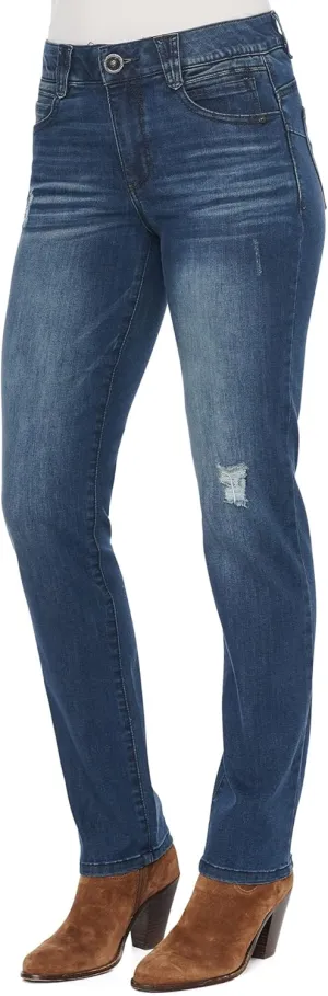 Democracy Women's Ab Solution Straight Leg Jean