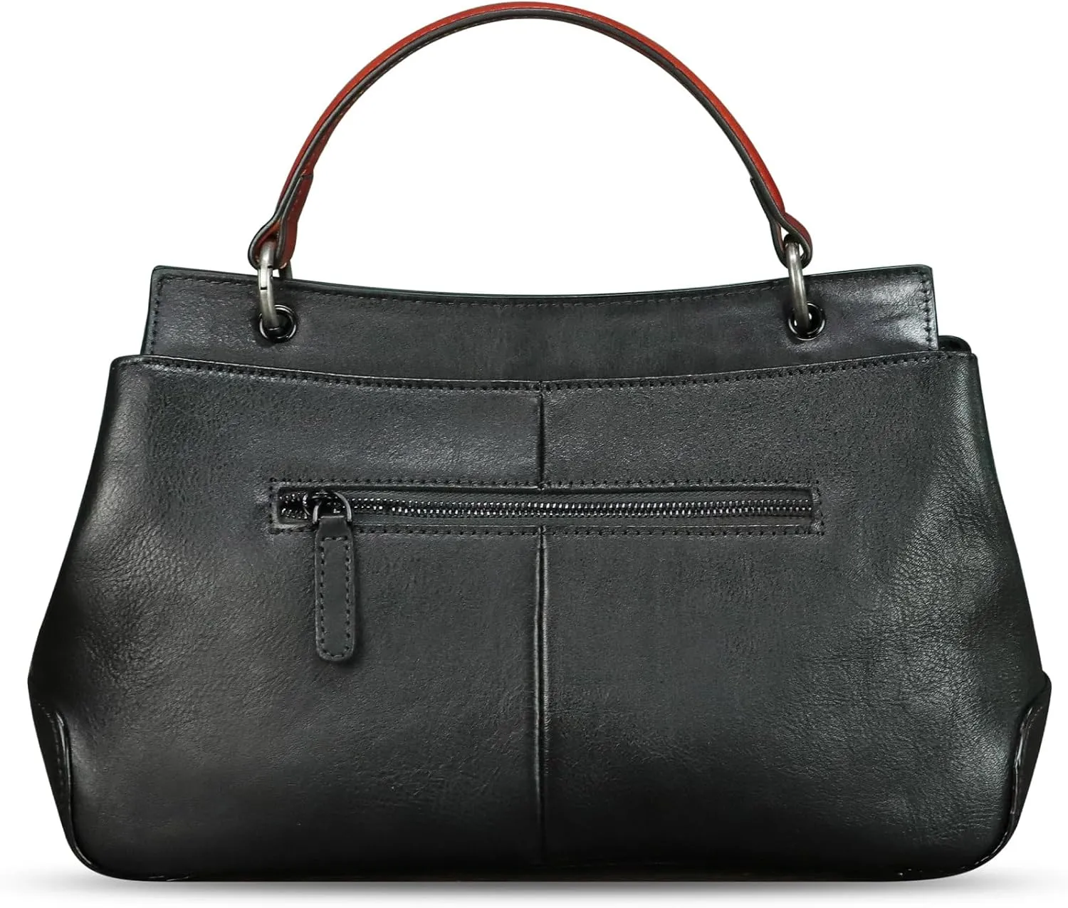 Genuine Leather Handbag Satchel for Women Retro Leather Crossbody Bag Pouch Vintage Ladies Handbag Purse