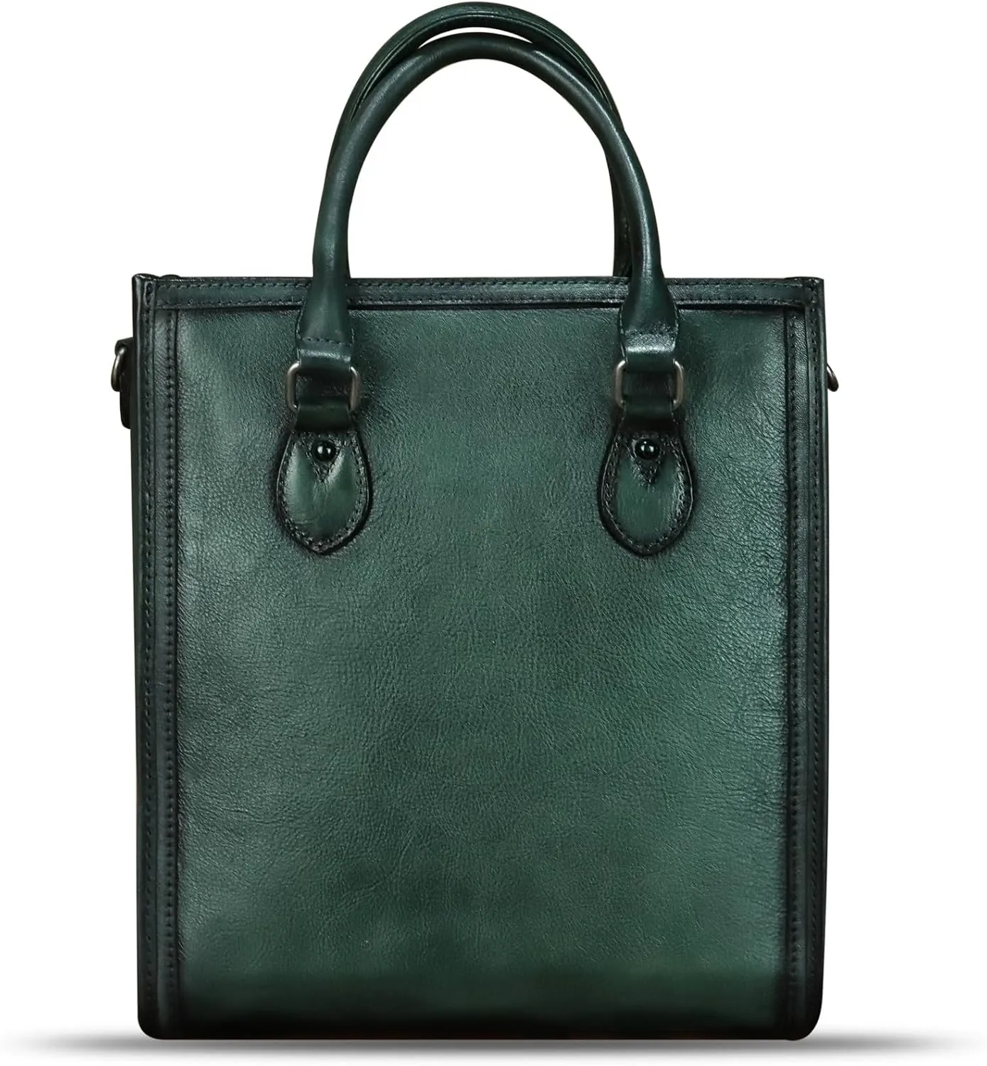 Genuine Leather Handbags and Purses for Women Vintage Handmade Shoulder Bag Cowhide Tote Bag Satchel