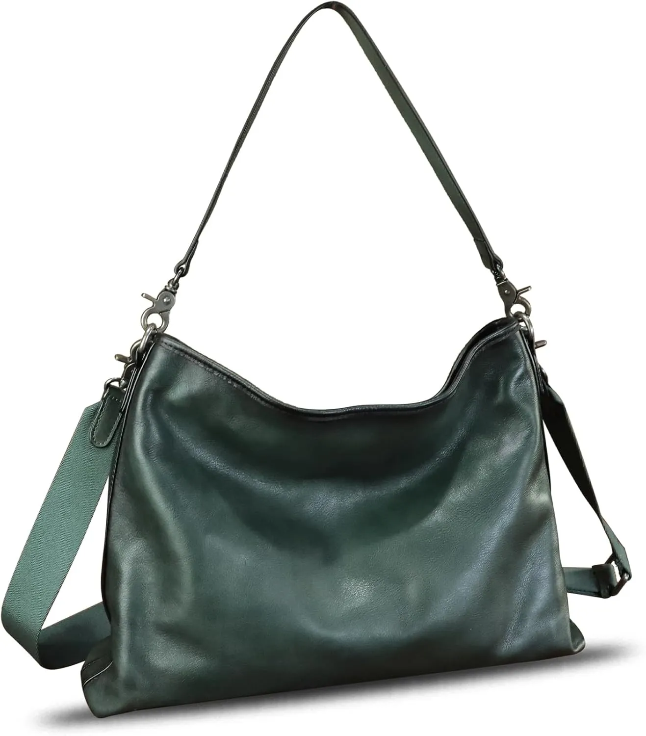 Genuine Leather Hobo Bag for Women Tote Bag Vintage Handmade Shoulder Bag Crossbody Satchel Purses Pouch