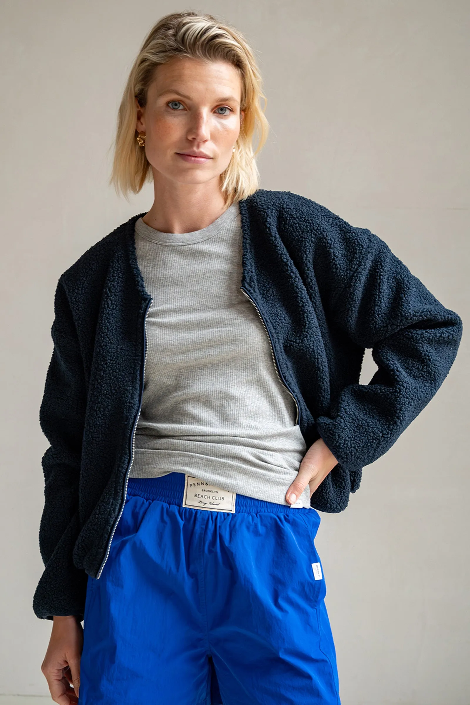 JACKET (S25C236) NAVY