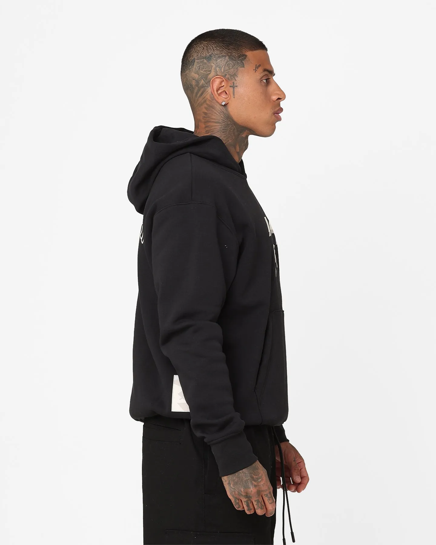 Jordan Flight MVP Fleece Pullover Hoodie Black/Sail