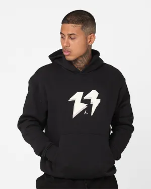 Jordan Flight MVP Fleece Pullover Hoodie Black/Sail
