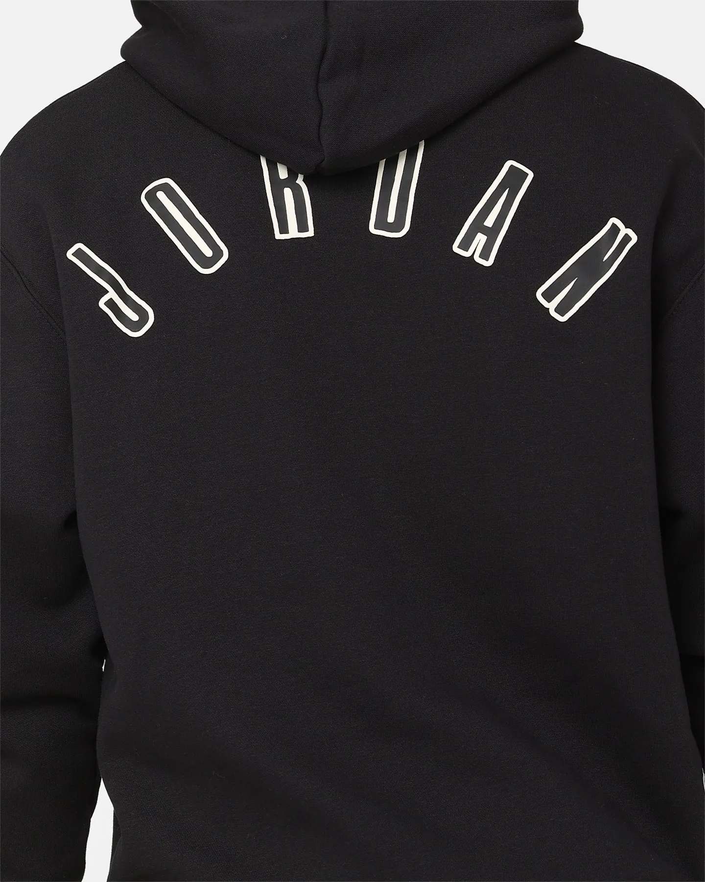 Jordan Flight MVP Fleece Pullover Hoodie Black/Sail