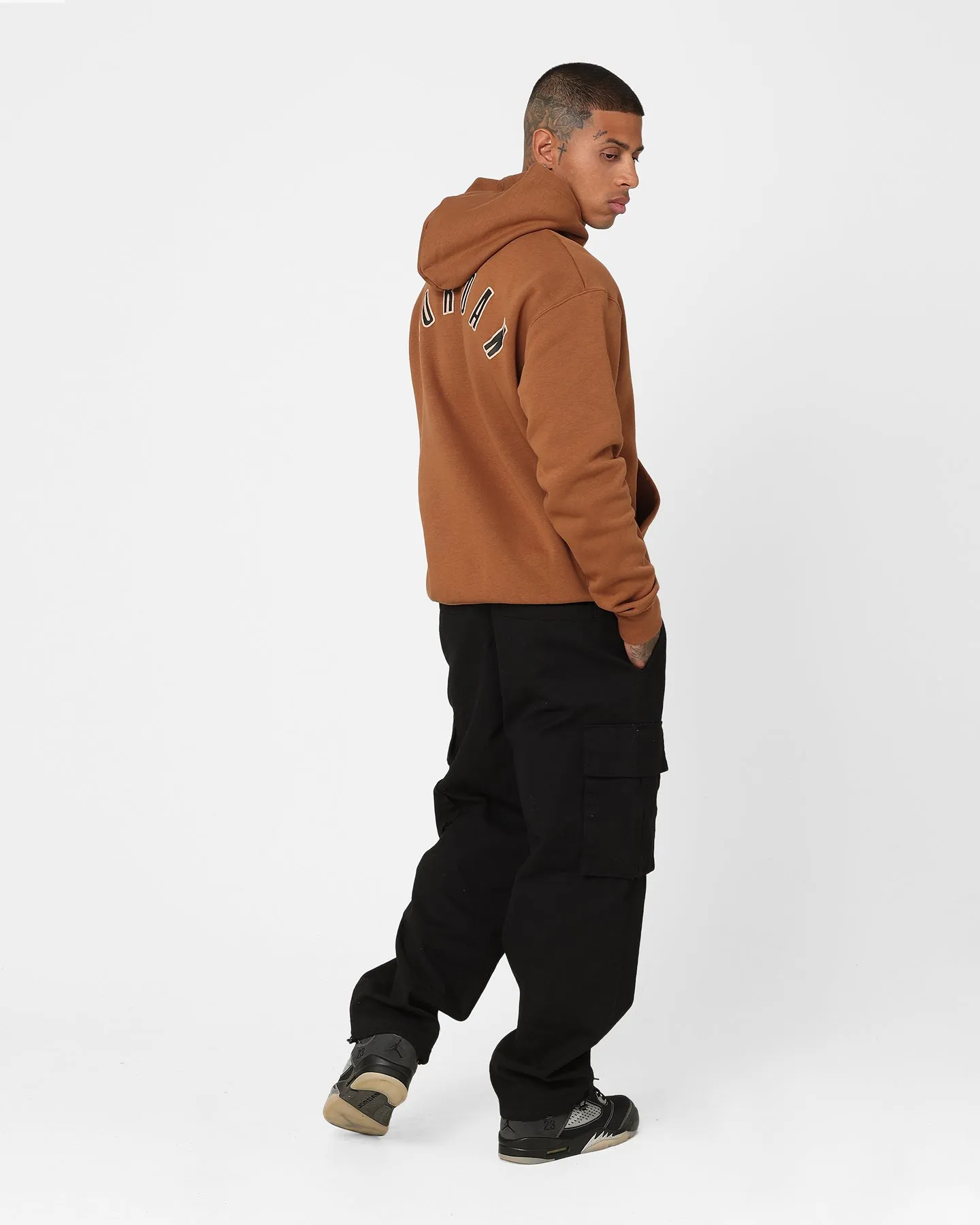 Jordan Flight MVP Fleece Pullover Hoodie Light British Tan/Sail