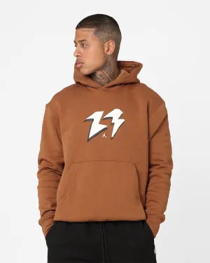 Jordan Flight MVP Fleece Pullover Hoodie Light British Tan/Sail