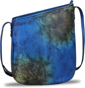 LRTO Genuine Leather Crossbody Bags for Women Retro Satchel Purse Handmade Small Designer Cute Shoulder Bag