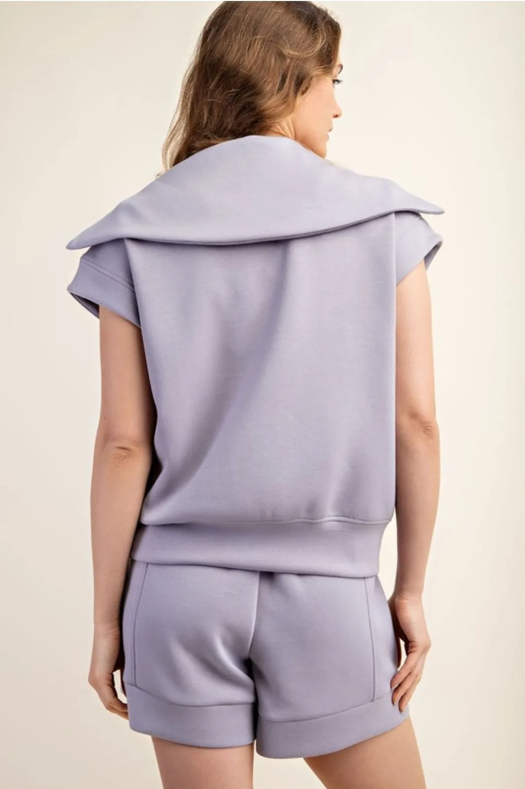 Modal Quarter Zip Tank
