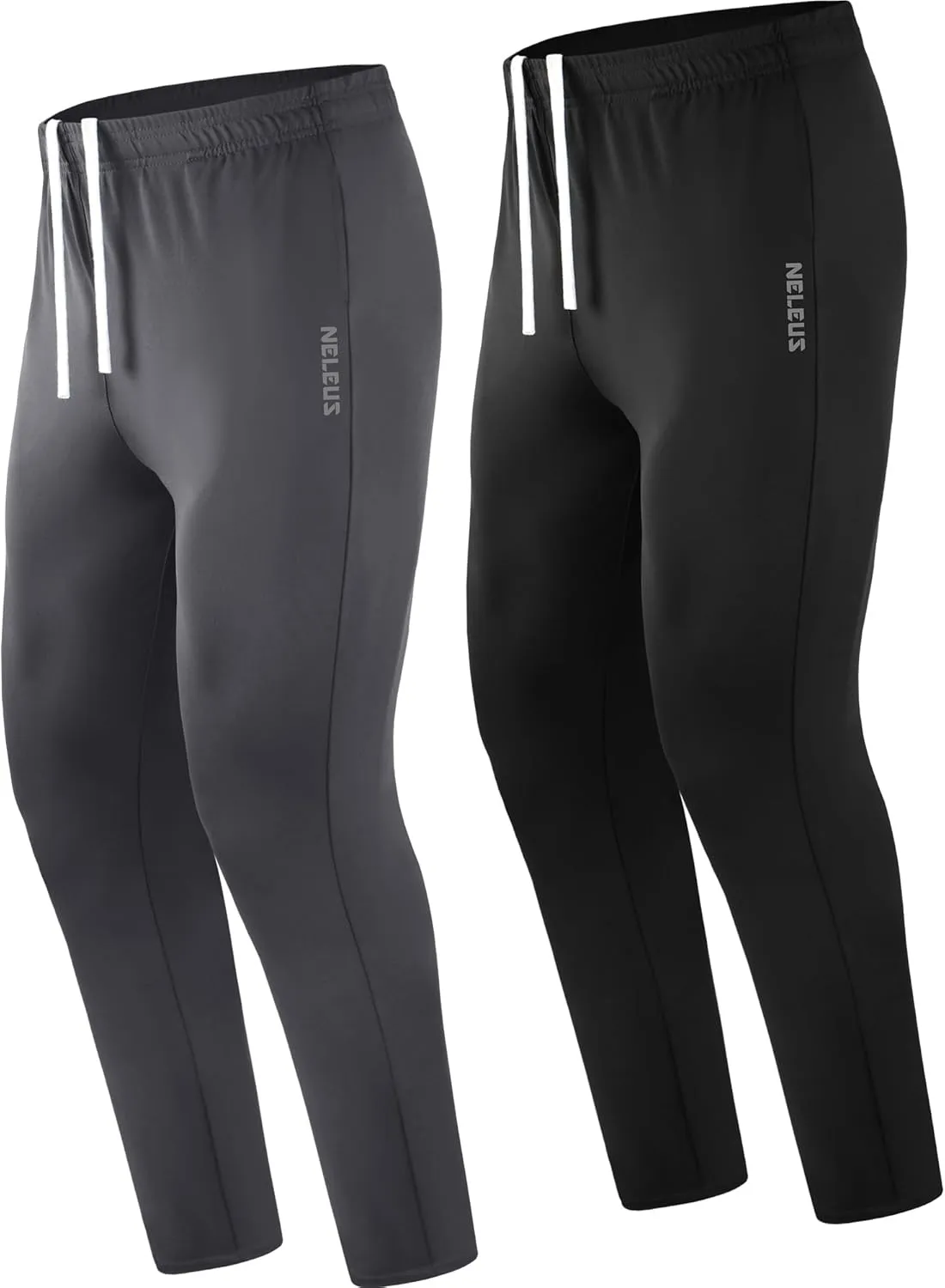 NELEUS Men's Workout Athletic Running Tapered Pants