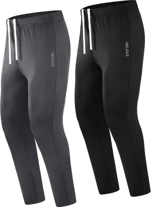 NELEUS Men's Workout Athletic Running Tapered Pants