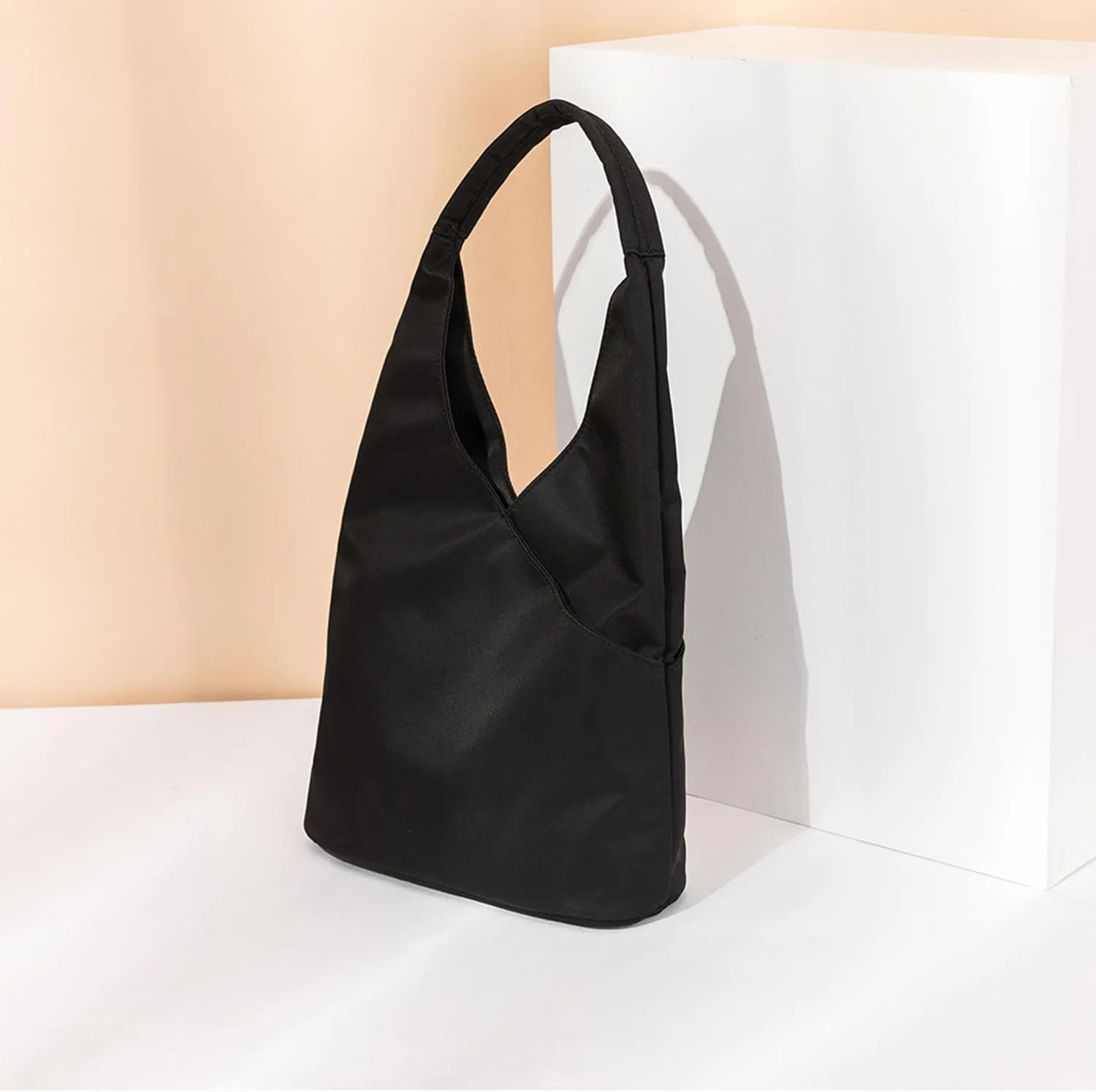 Net celebrity personality portable bucket bag female Japanese large-capacity canvas bag female shoulder art