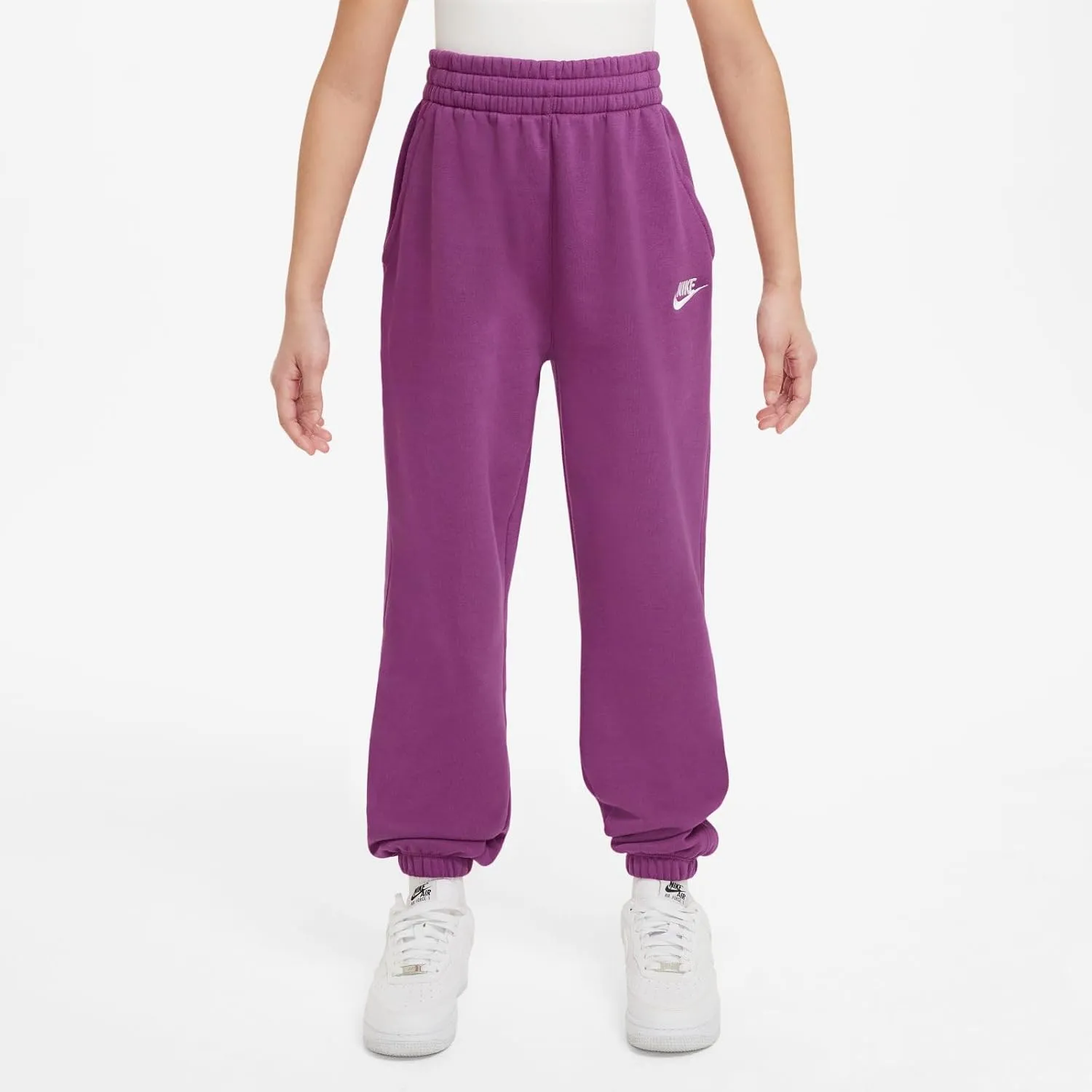 Nike Girls' Sportswear Club Fleece Loose Pants