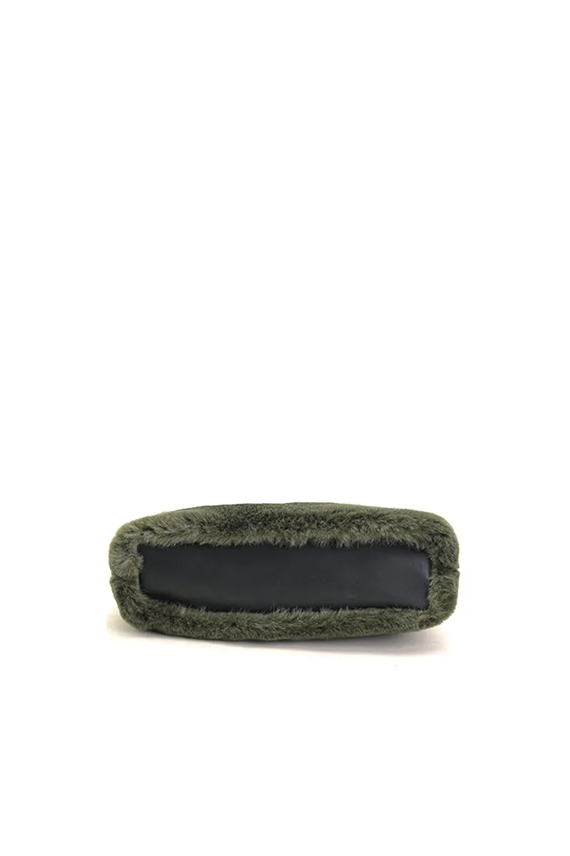 Olive Opulence Mini Shoulder Bag