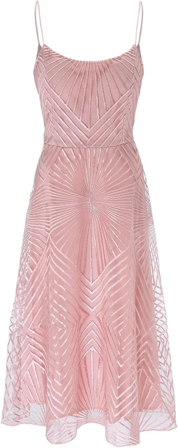 Semi Formal Dresses for Women Evening Party Plus Size Midi Cocktail Elegant Homecoming Prom Dress Summer Beach Dress