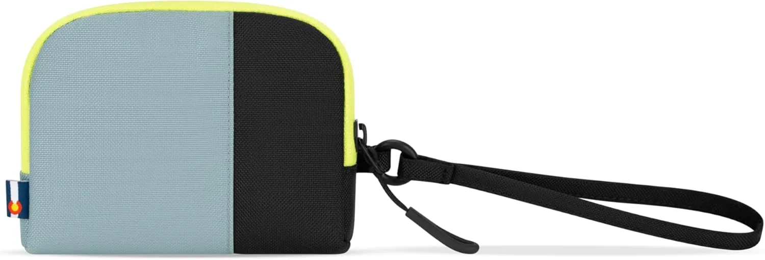Sherpani Jolie, Lightweight Travel Pouch, Cosmetic Bag, Recycled Wristlet Bag, Toiletry Bag for Women, Travel Gift for Mothers Day 2025 (St. Lucia, Small)
