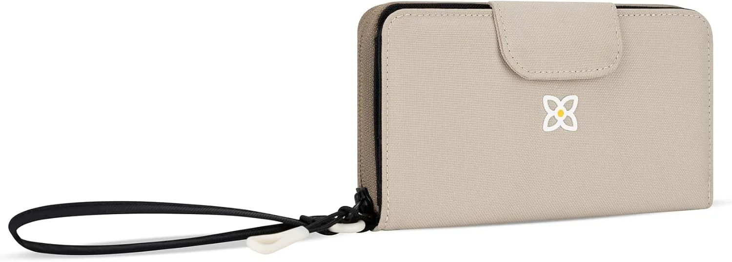 Sherpani Tulum, Nylon Large Zip Around Wallet, Wristlet, Purse with Card Holder Organizer for Women