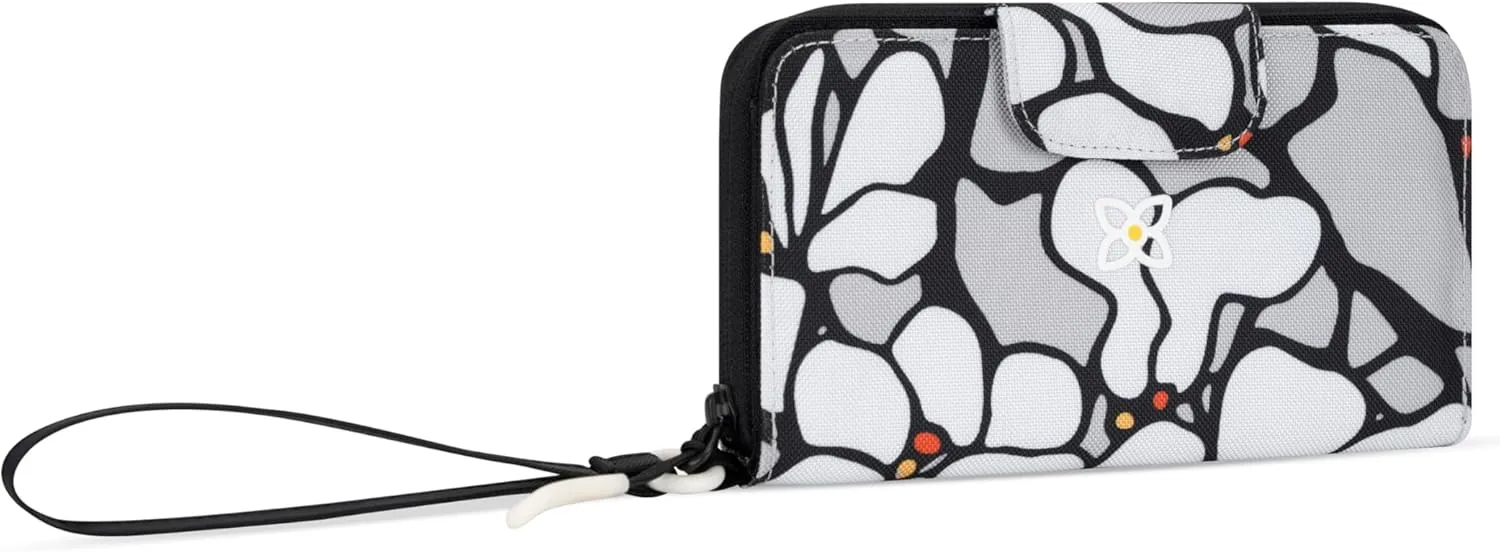 Sherpani Tulum, Nylon Large Zip Around Wallet, Wristlet, Purse with Card Holder Organizer for Women