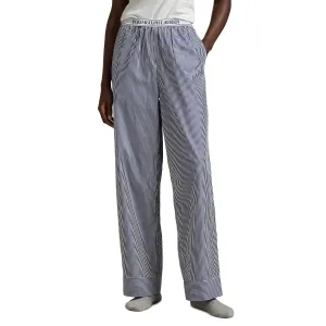 Stripe Pant with Logo Elastic
