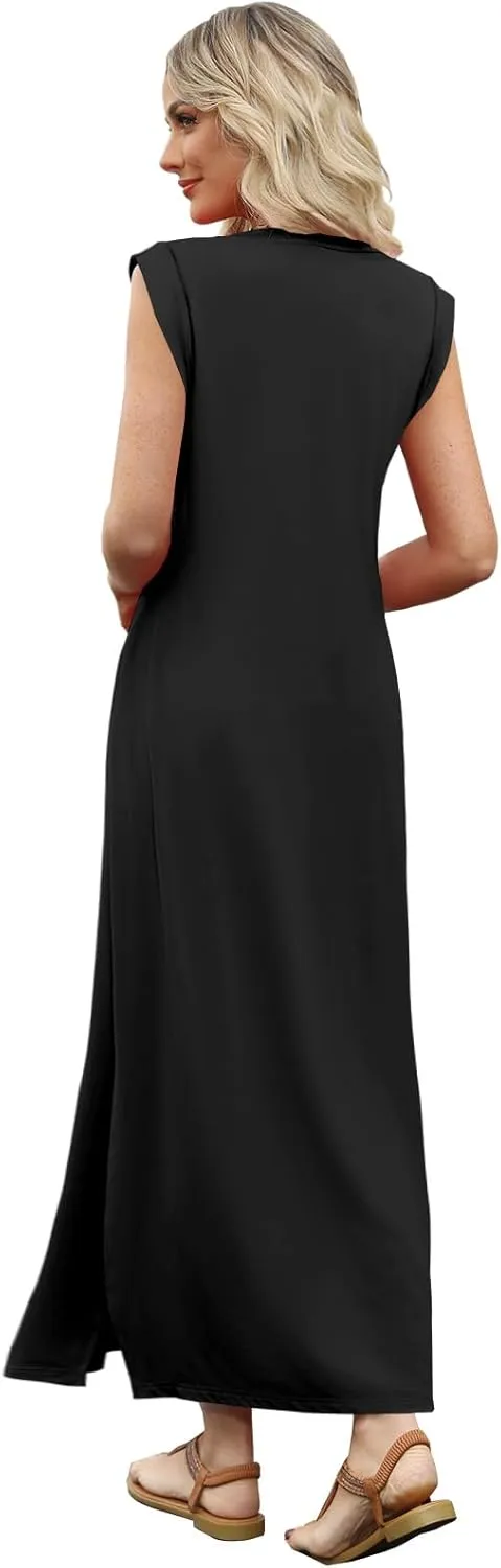 Summer Dresses for Women 2025 Plus Size Spring Clothes Beach Vacation Fashion Maxi Casual Outfits