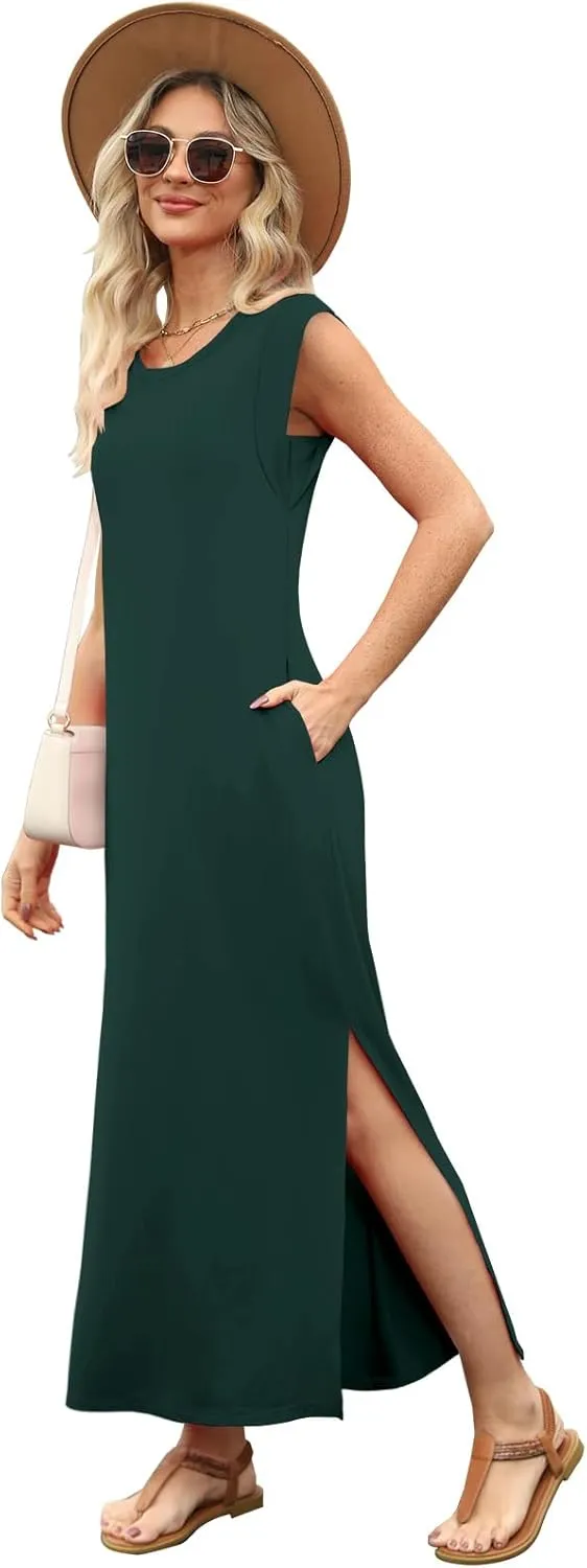 Summer Dresses for Women 2025 Plus Size Spring Clothes Beach Vacation Fashion Maxi Casual Outfits