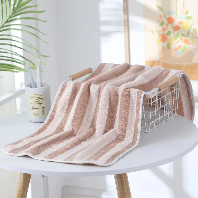 Super Absorbent Coral Fleece Dishcloth and Bath Towel