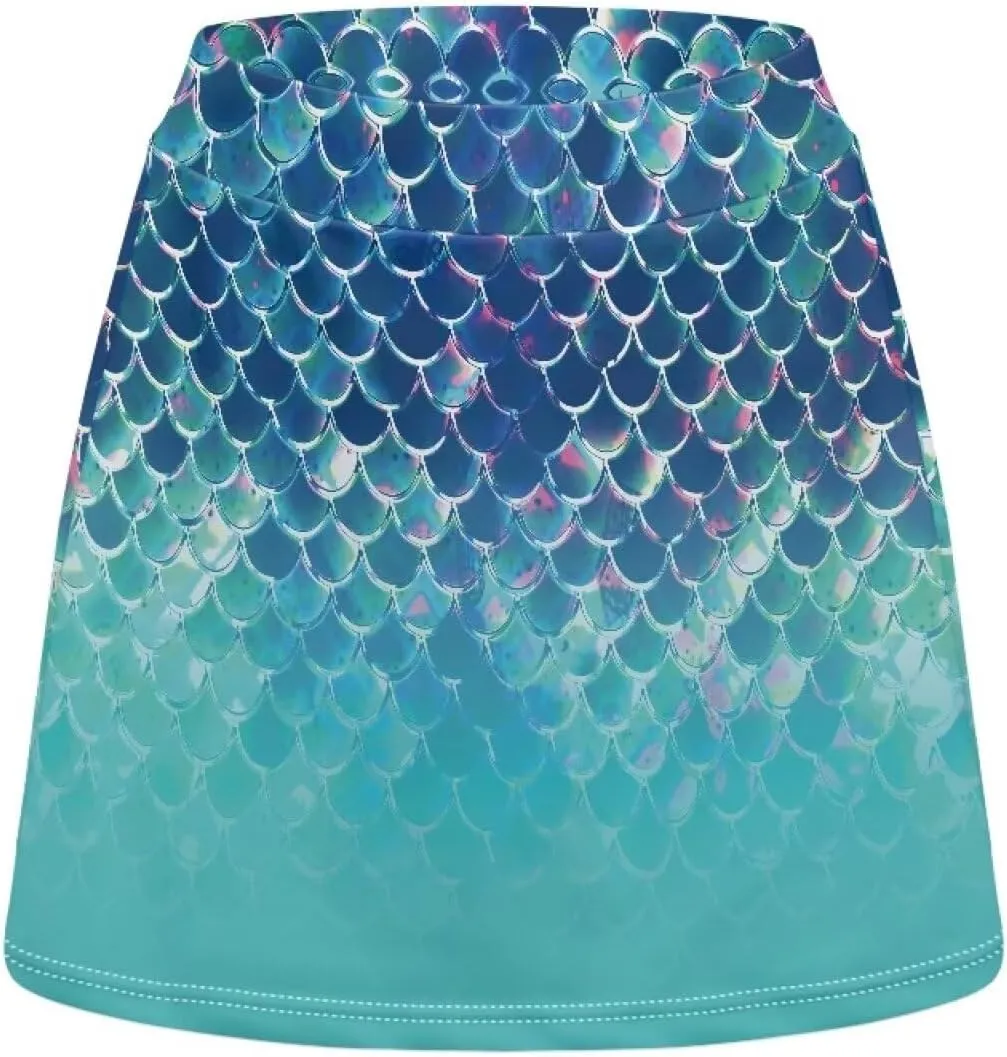 Tennis Skirts for Women with Shorts Pockets High Waisted Athletic Golf Skort Workout Peak Ball Mini Skirt