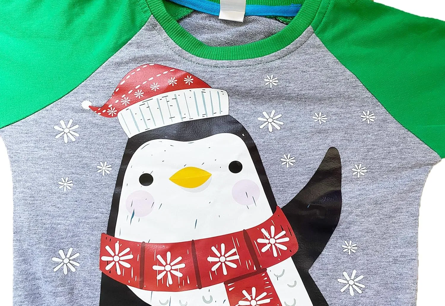 Toddler Boys Christmas Sweatshirt Kids Santa Dinosaur Penguin Shirt Xmas Pullover Sweater Long Sleeve Tops 1-7T