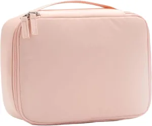 Travel Makeup Bag, Large Capacity Cosmetic Bags for Women Waterproof Portable Toiletry Bag Make up Organizer with Divider and Handle