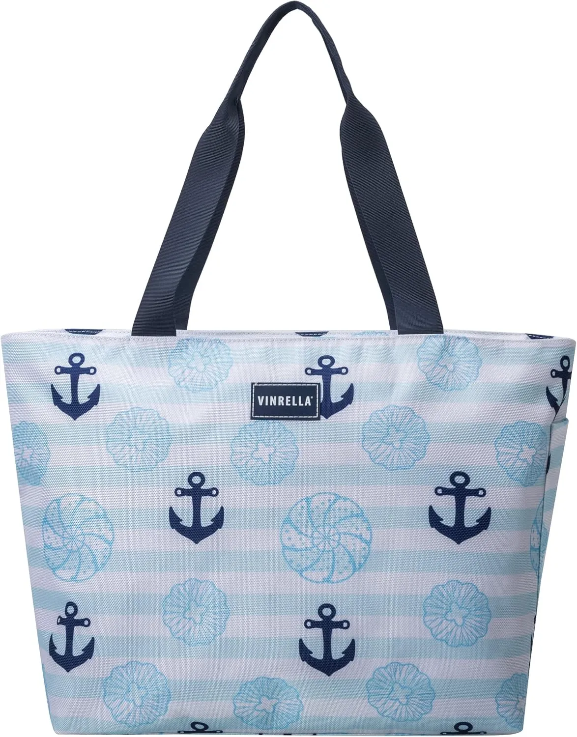 VINRELLA, Tote 'N Go - Water Resistant, Designer Tote for Women, Beach Bag, Laptop Bag, EveryDay Purse Tote Bag With Pockets