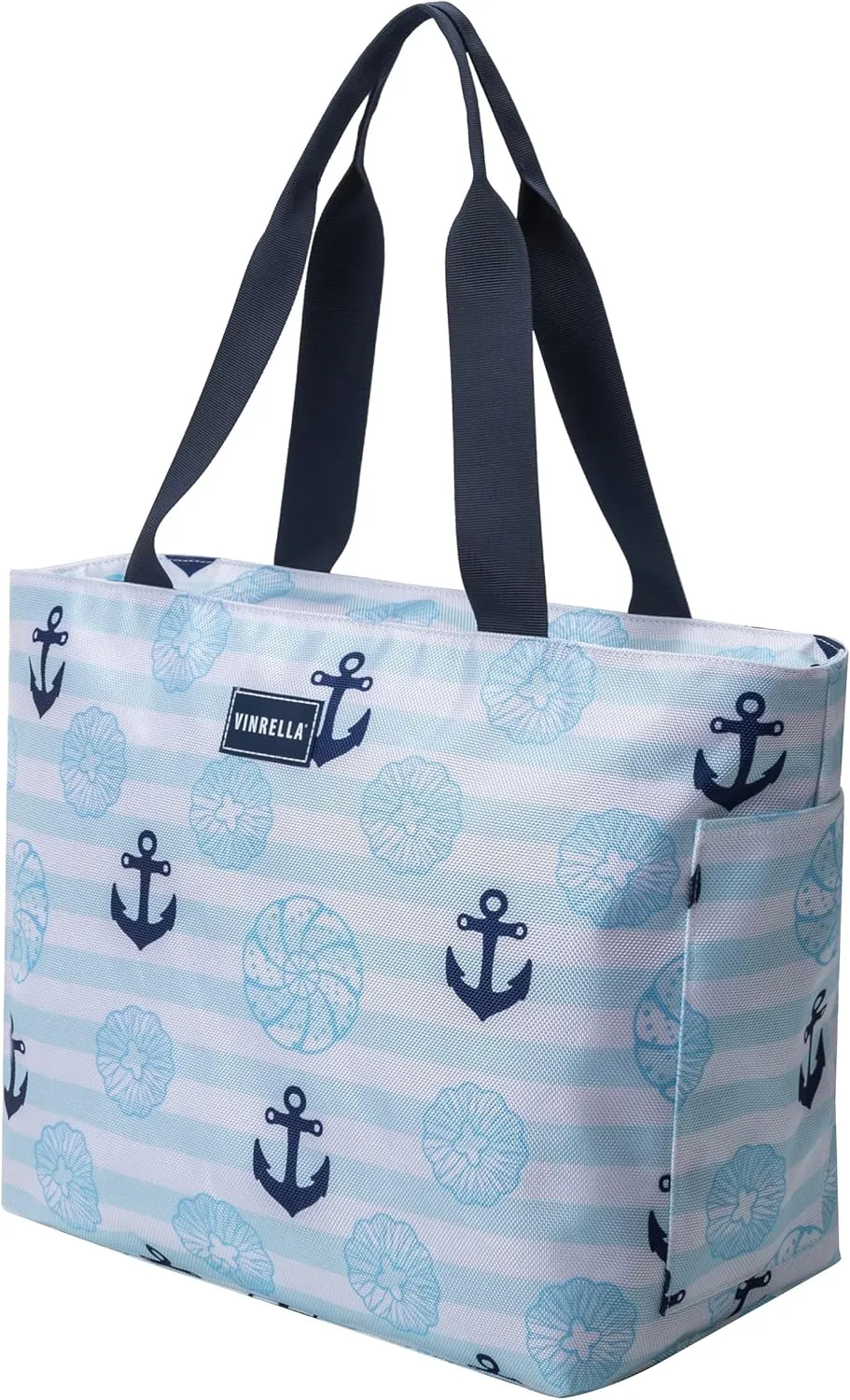 VINRELLA, Tote 'N Go - Water Resistant, Designer Tote for Women, Beach Bag, Laptop Bag, EveryDay Purse Tote Bag With Pockets