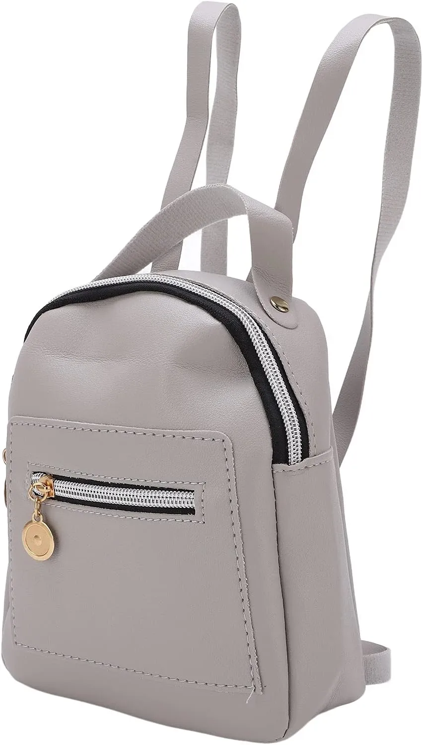 Women's Messenger Bag, Small Leather Satchel, Mini Female Shoulder Bag, Ideal for Shopping, Travel, Daily Use, PU Leather and Polyester Material,