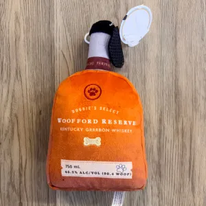 Woofford Reserve Bourbon Plush Dog Toy